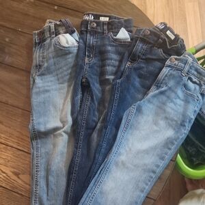 Boys Set of Four Blue Jeans